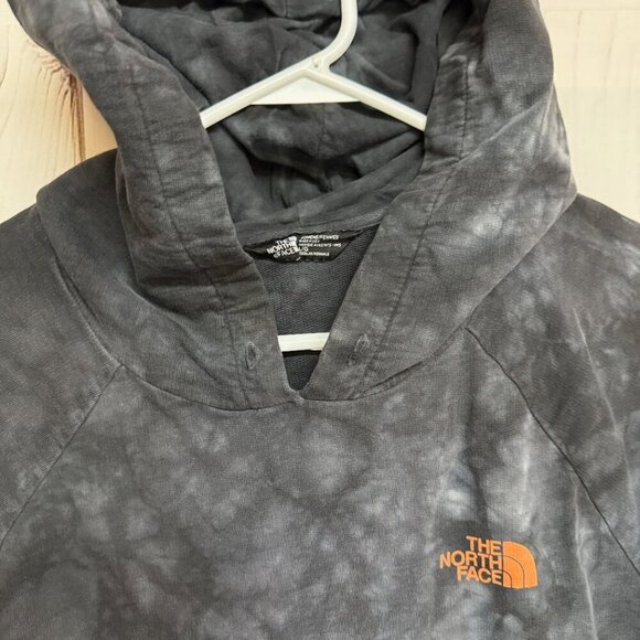 The North Face Cali Roots Hoodie Women’s Large Black Tie-Dye GUC - Picture 2 of 12